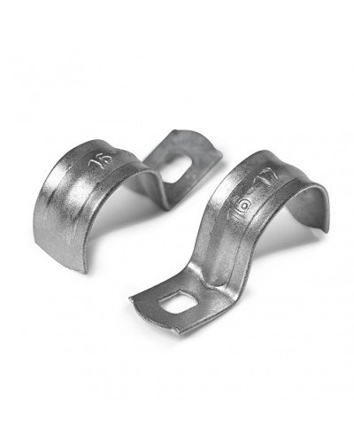 Скоба металлическая однолапковая 14-15 мм (100 шт/уп) ПожТехКабель (850-003) в Москве Держатели, клипсы, скобы Pintop.ru