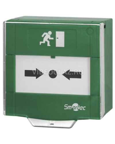 Устройство разблокировки двери с восстанавливаемой вставкой Smartec ST-ER105D-GN в Москве Кнопки выхода Pintop.ru
