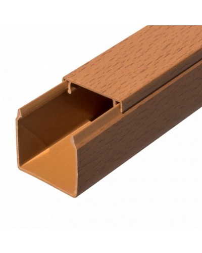 Кабель-канал бук 2-й замок в п/э 40х40 (24 м/уп) Промрукав (PR03.0201) в Москве Огнестойкие кабельные линии Pintop.ru