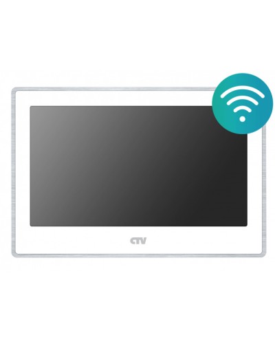 Монитор видеодомофона CTV-M5702NG белый в Москве Абонентские видеоустройства Pintop.ru