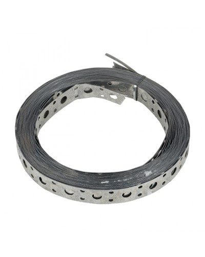 Лента перфорированная монтажная прямая 12х0,55 (25 м) EKF (lpm12x0.55) в Москве Стяжки-хомуты Pintop.ru