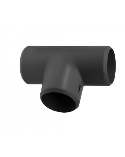 Тройник Т-образный соединительный для труб 25 мм, черн. ПожТехКабель (702-013) в Москве Повороты, муфты, тройники Pintop.ru