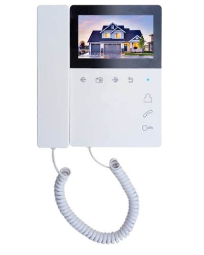 Монитор цветного видеодомофона Tantos Elly с трубкой VZ в Москве Абонентские видеоустройства Pintop.ru