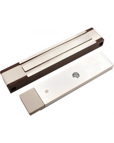 Электромагнитный замок с датчиком состояния двери ALeko ALM-400P (12В коричневый) в Москве Электромагнитные замки Pintop.ru