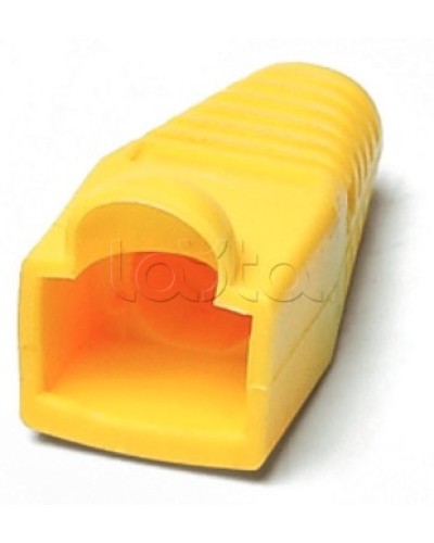 Колпачок изолирующий для разъемов RJ-45 желтый (10шт.) Hyperline BOOT-YL-10 в Москве Коннекторы Pintop.ru