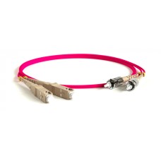 Патч-корд волоконно-оптический Hyperline FC-D2-504-LC/PR-LC/PR-H-3M-LSZH-MG