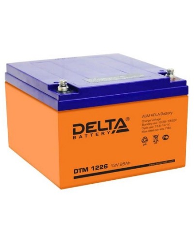 Аккумулятор свинцово-кислотный Delta DTM 1226 в Москве Электротехническое оборудование Pintop.ru