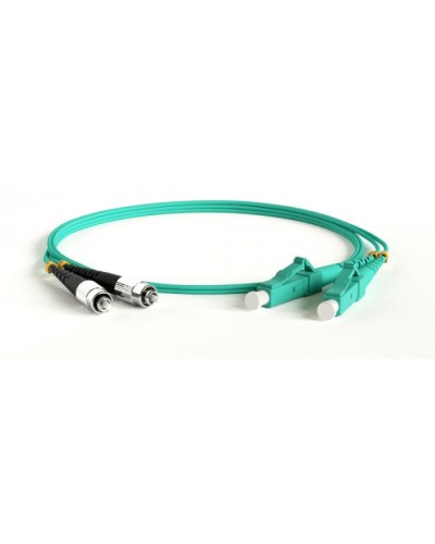 Патч-корд волоконно-оптический Hyperline FC-D2-503-SC/PR-SC/PR-H-5M-LSZH-AQ в Москве Патч-корды оптические Pintop.ru