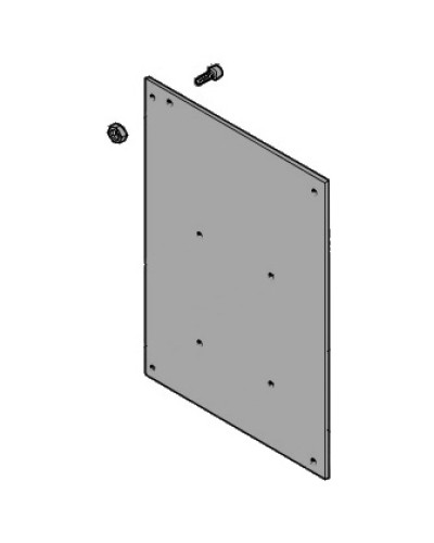 Пластина крепления блока управления BY-3500T Came 119RIY064 в Москве Запчасти для шлагбаумов и автоматики Pintop.ru