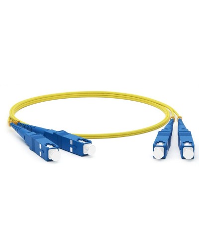 Патч-корд оптический соединительный (SM), 9/125 (OS2), SC/UPC-SC/UPC, (Duplex), LSZH, 1м 50-2011 в Москве Патч-корды оптические Pintop.ru