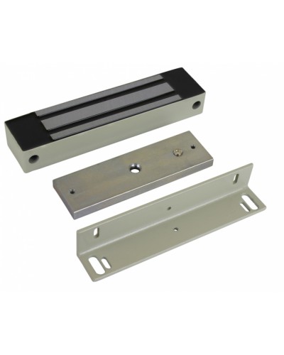 Замок электромагнитный влагозащищенный AccordTec ML-295K (белый) с уголком в Москве Электромагнитные замки Pintop.ru