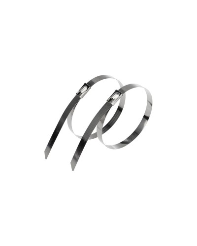 Стяжка кабельная стальная (304) 400x4,6мм (50 шт/уп) REXANT (07-0408) в Москве Стяжки-хомуты Pintop.ru