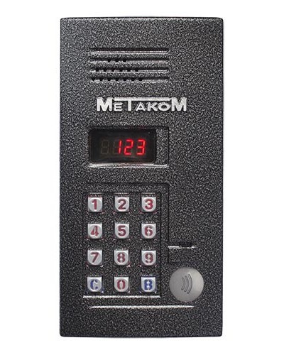Блок вызова домофона Метаком MK2012-MFEVN в Москве Блоки вызова многоабонентные Pintop.ru