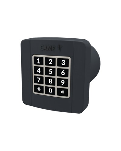 Проводная встраиваемая кодонаборная клавиатура Came 806SL-0290 - SELT2BDG, подключаемая к шине CXN, 12 кнопок, синяя подсветка, RAL7024 в Москве Запчасти для шлагбаумов и автоматики Pintop.ru