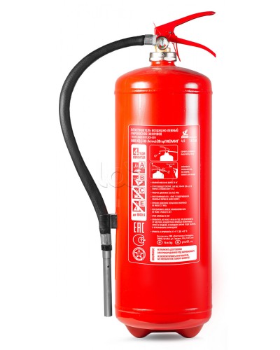 Огнетушитель ПОЖТЕХНИКА ОВП-10(з) МИГ зимний (ФторПАВ) в Москве Огнетушители Pintop.ru