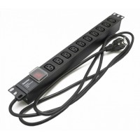 Блок розеток Hyperline SHE19-10IEC-S-2.5EU