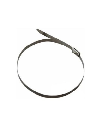 Стяжка 400x7,9 стальная (50шт/уп) REXANT 07-0410 в Москве Стяжки-хомуты Pintop.ru