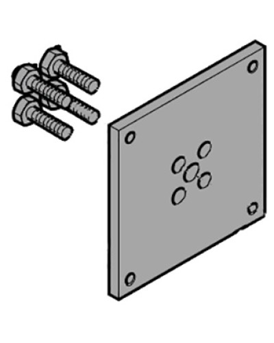 Фланец крепления стрелы шлагбаума 0,15*0,15 Came 119RIG169 в Москве Запчасти для шлагбаумов и автоматики Pintop.ru