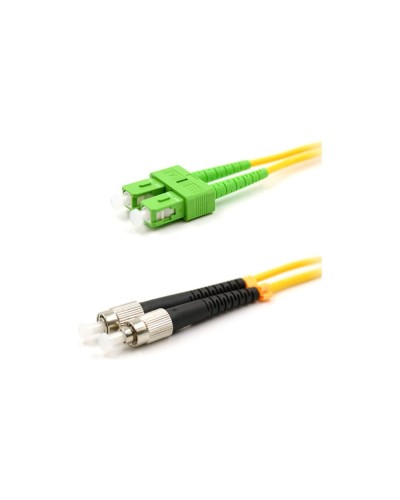 Патч-корд оптический переходной (SM), 9/125 (OS2), SC/APC-FC/UPC, (Duplex), PVC, 5м REXANT 50-2857-1 в Москве Патч-корды оптические Pintop.ru