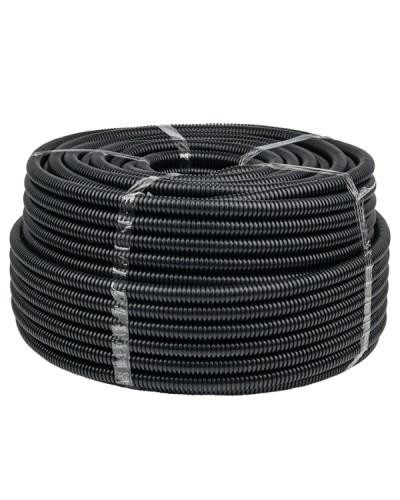 Труба гофр. негорючая безгалогеновая FRHF с протяжкой d20 мм (100 м) черная EKF-Plast (FRHF-20) в Москве Труба гофрированная Pintop.ru