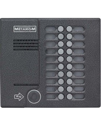 Блок вызова домофона Метаком MK20.2-RFEN в Москве Вызывные аудиопанели малоабонентные Pintop.ru