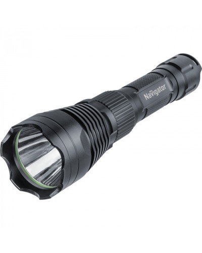 Фонарь Navigator 61 092 NPT-P02-18650 аллюм. проф. CREE LEDx10Вт. Li-ion 2.4 A/h в Москве Источники света(Лампы) Pintop.ru