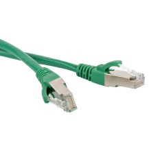 Патч-корд F/UTP Hyperline PC-LPM-STP-RJ45-RJ45-C6-2M-LSZH-GN