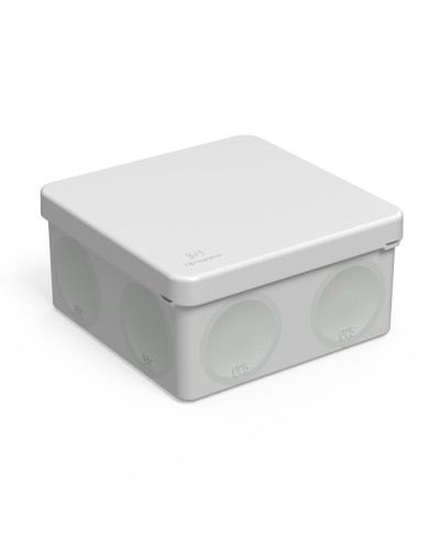 Коробка распред. 60-0300м двухкомп. безгалогенная (HF) 100х100х50 (8шт/уп) Промрукав (60-0300м) в Москве Распределительные коробки Pintop.ru