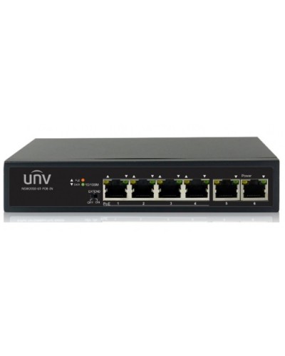 PoE коммутатор Uniview NSW2010-6T-POE-IN в Москве Коммутаторы Pintop.ru