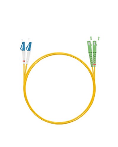 Шнур оптический simplex SC/APC-LC/UPC 9/125 sm 2м LSZH Cabeus FOP(s)-9-SC/APC-LC/UPC-2m в Москве Патч-корды оптические Pintop.ru
