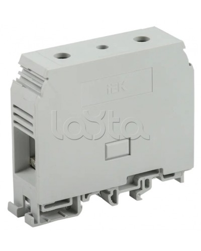 Зажим наборный ЗЗНИ-95 серый IEK (YZN10-095-K03) в Москве Клеммные колодки Pintop.ru