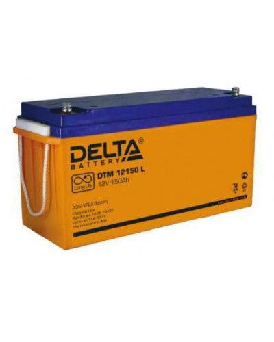 Аккумулятор свинцово-кислотный Delta DTM 12150 L в Москве Электротехническое оборудование Pintop.ru