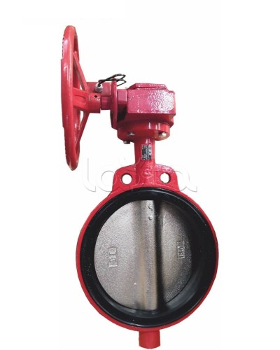 Затвордисковый с ручным приводом с контролем положения УКПЗА Спецавтоматика 3т 250/1,6(Р)-Ф.У3.1-АМК-250v1 в Москве Затворы дисковые Pintop.ru