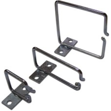 Скоба-органайзер для установки на 19" профиль, 80х40 мм TWT TWT-RING-M80x40