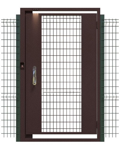 Калитка Стальная Наружная VIZIT-KСН-12-Пр в Москве Калитки Pintop.ru