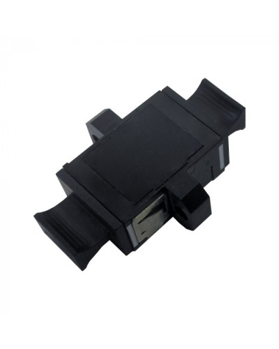 Адаптер оптический MPO тип B (Key-up/Key-up), с фланцами, черный LANMASTER (LAN-MPO-BM-MM) в Москве Проходные адаптеры и розетки оптические Pintop.ru
