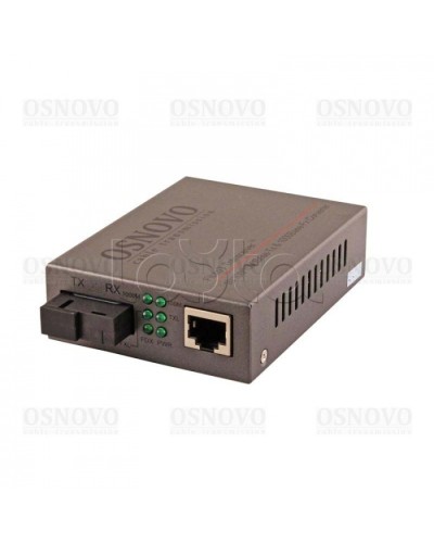 Медиаконвертер Gigabit Ethernet OSNOVO OMC-1000-11S5a в Москве Медиаконвертеры Pintop.ru