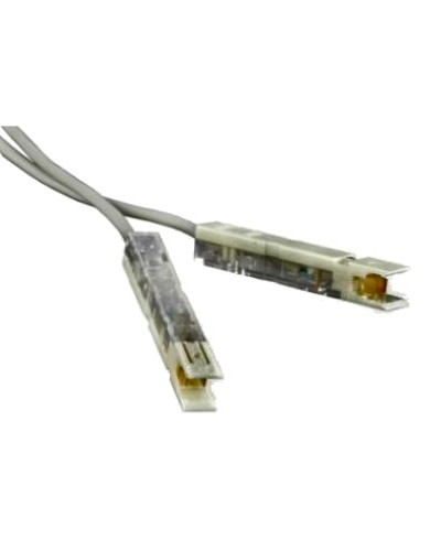 Патч-корд 110 тип - 110 тип, 1 пара, 3 м, серый LANMASTER LAN-P1-P1-3m в Москве Патч-корды и пигтейлы Pintop.ru