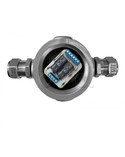 Магнито-Контакт УК-ВК-Ех-12 АЯКС П, с двумя кабельными вводами Ех МКВМ 16 в Москве Комутационные взрывозащищенные коробки Pintop.ru