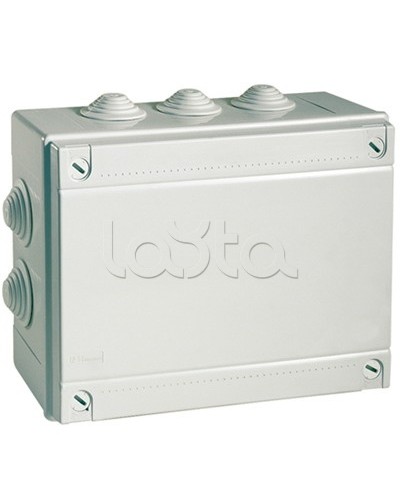 Коробка ответвительная с кабельными вводами, IP55, 120х80х50 мм DKC 53900 в Москве Распределительные коробки Pintop.ru