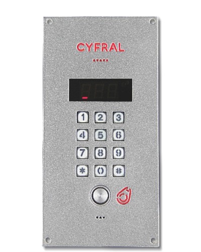 Блок вызова Цифрал CCD-20.1/TC ЦФРЛ.468369. в Москве Блоки вызова многоабонентные Pintop.ru