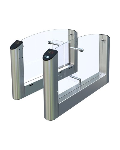 Гибрид центрального модуля турникета с высокими створками Oxgard Praktika T-07-GCMТ-900/1200 в Москве Турникеты Pintop.ru