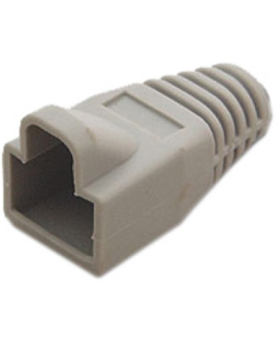 Колпачок изолирующий для разъемов RJ-45 серый (10шт.) Hyperline BOOT-GY-10 в Москве Коннекторы и разъемы Pintop.ru