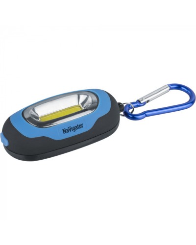 Фонарь Navigator 93 659 NPT-KC07-B-2CR2032 брелок пласт.1COB LED(1Вт) 3 реж.син в Москве Дополнительное оборудование для СКУД Pintop.ru