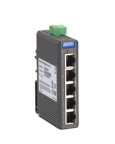 Коммутатор неуправляемый промышленный 5-портовый Moxa EDS-205 в Москве Коммутаторы Pintop.ru