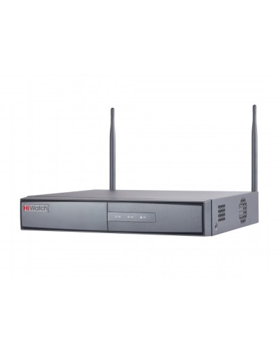 IP-видеорегистратор 8-ми канальный 2.4ГГц HiWatch DS-N308W(B) в Москве Системы видеонаблюдения Pintop.ru