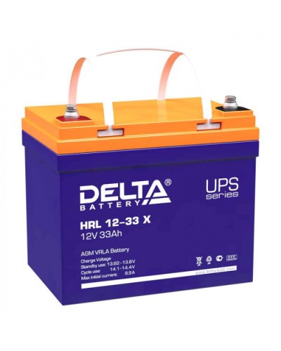 АКБ 12 - 33 Delta HRL 12-33 X в Москве Электротехническое оборудование Pintop.ru