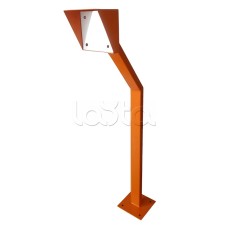 Стойка для считывателя Аякс 150х150 мм, оранжевая, Лайт, наклонная