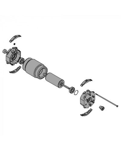 Электродвигатель АХ402304, AX412306, AX71230 Came 119RID313 в Москве Запчасти для шлагбаумов и автоматики Pintop.ru