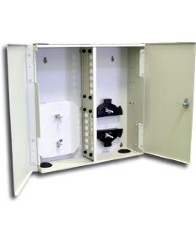 Кросс оптический, настенный, на 4 адаптерные панели LANMASTER LAN-FOB-WM-4H в Москве Кросс оптический Pintop.ru